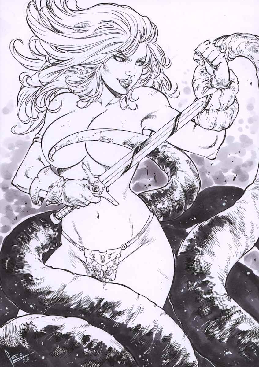 Red Sonja (16A48) by Leo, Image 8.