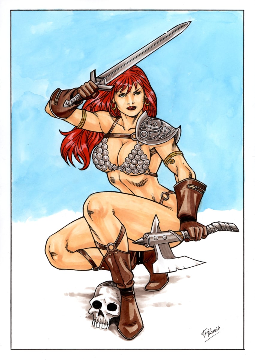 Red Sonja (17G01) by Taisa Gomes 