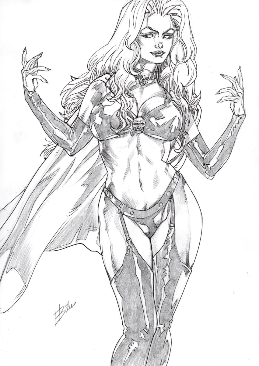 Lady Death (17G10) by Edilson Bilas 
