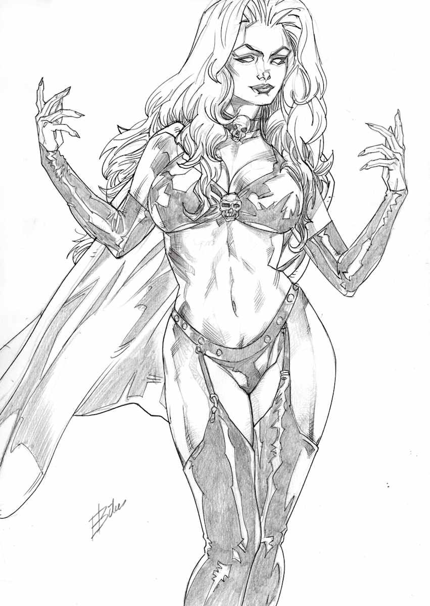 Lady Death (17G10) by Edilson Bilas, Image 5.