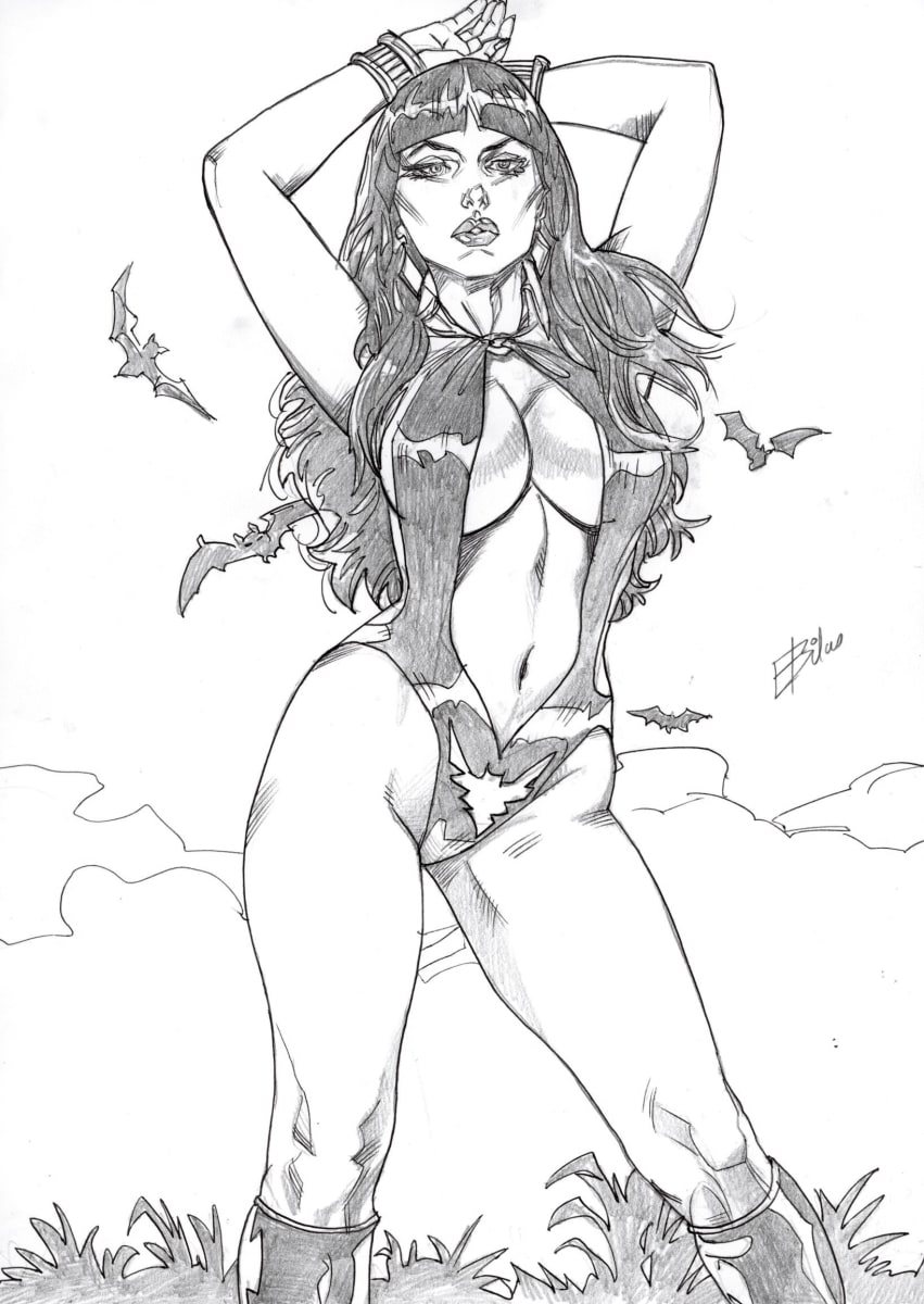 Vampirella (17G12) by Edilson Bilas 