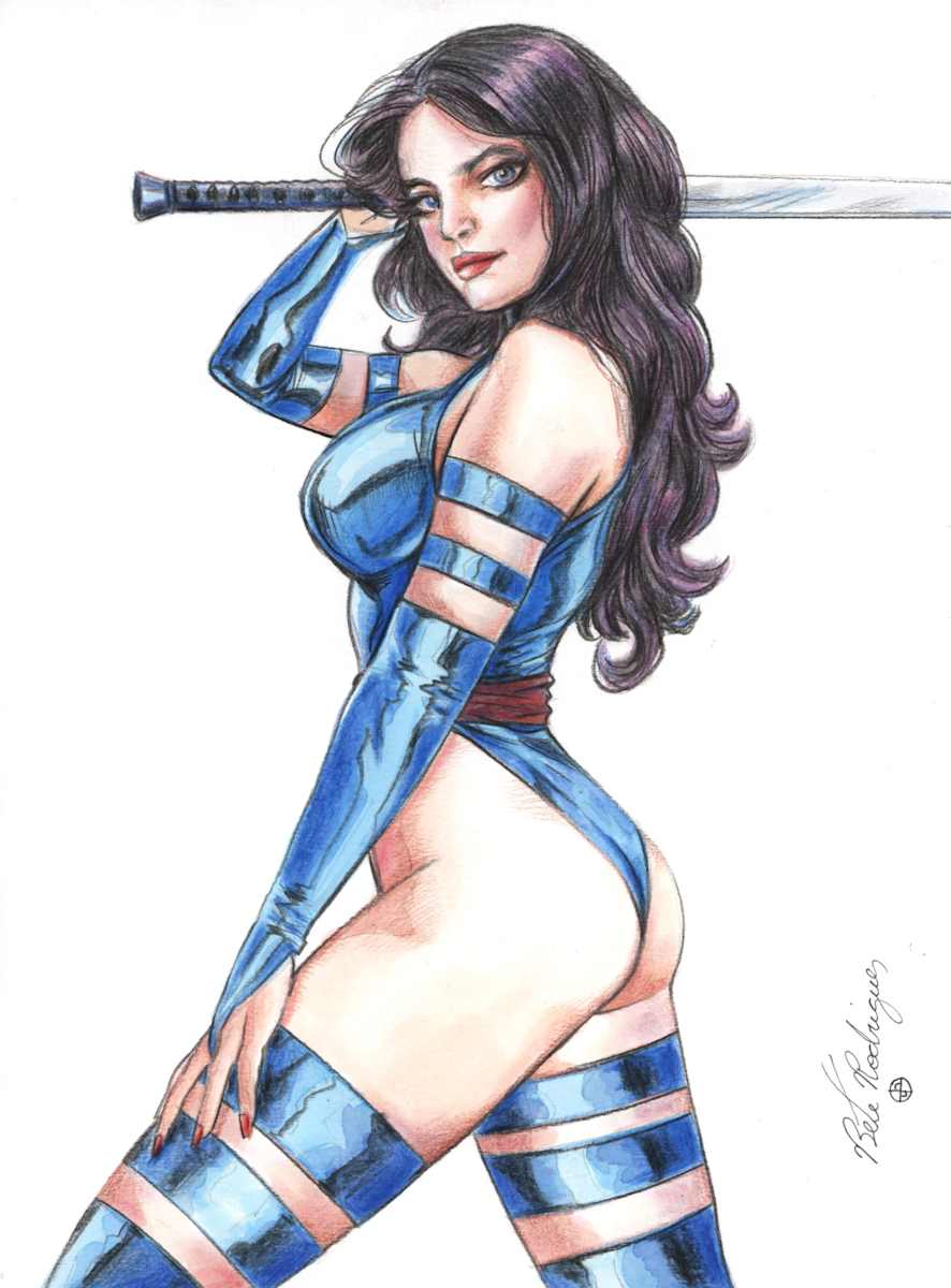 Psylocke (17G46) by Bete Rodrigues, Image 2.