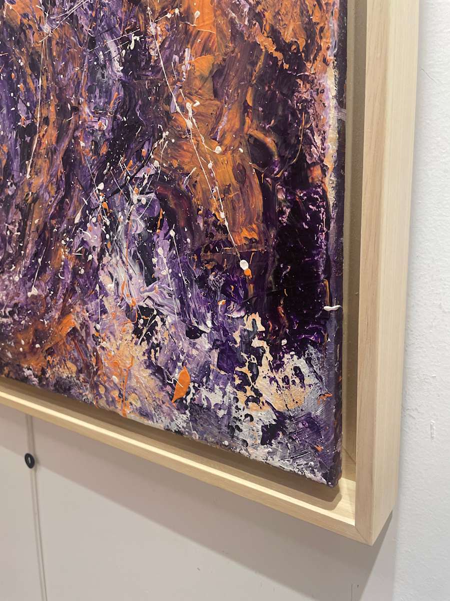 Purple dragon by Mandy Damirali 