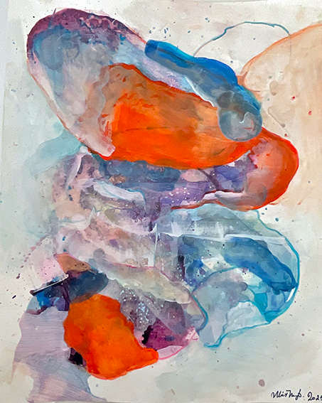 Experiment abstraction 2 by Mandy Damirali 