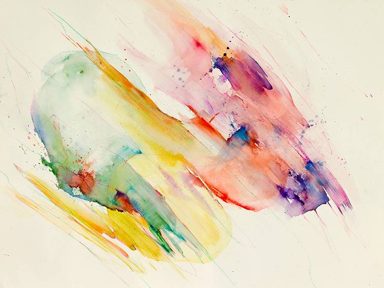 Multicolor landscape by Mandy Damirali 