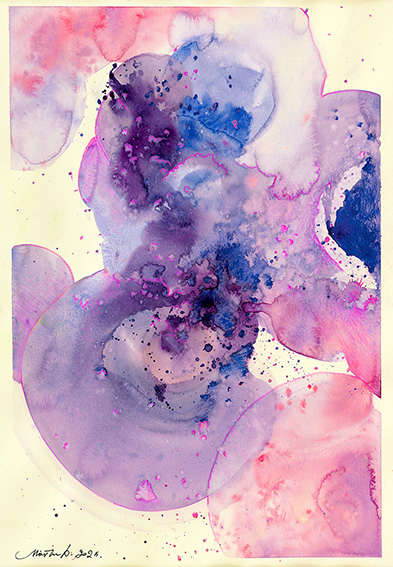 Shapes of water 3 by Mandy Damirali 