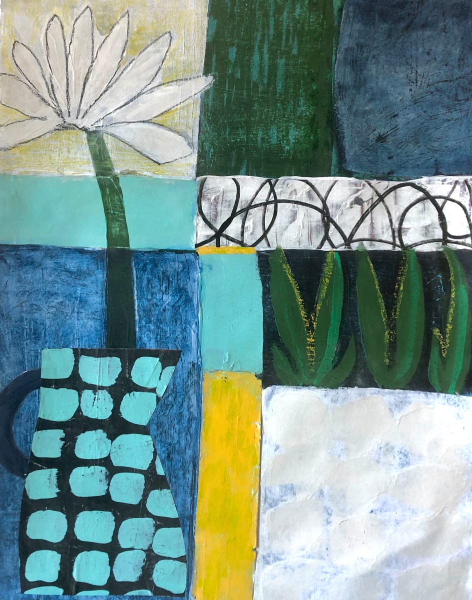 Abstract Botanical #1 by Allison P Kroeger 