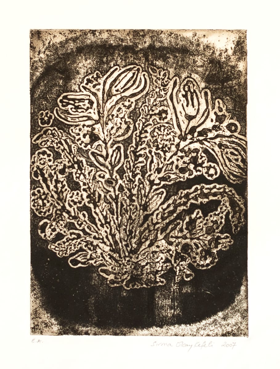 Bouquet monochrome by Sirma Kefeli 