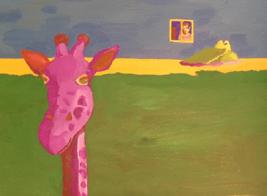 Through His Window He Saw Another World by Perry Art Productions "Finding The Beauty"              50% off entire site! 