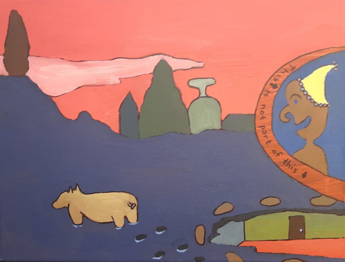 This Is Not Part Of This by Perry Art Productions "Finding The Beauty"              50% off entire site! 