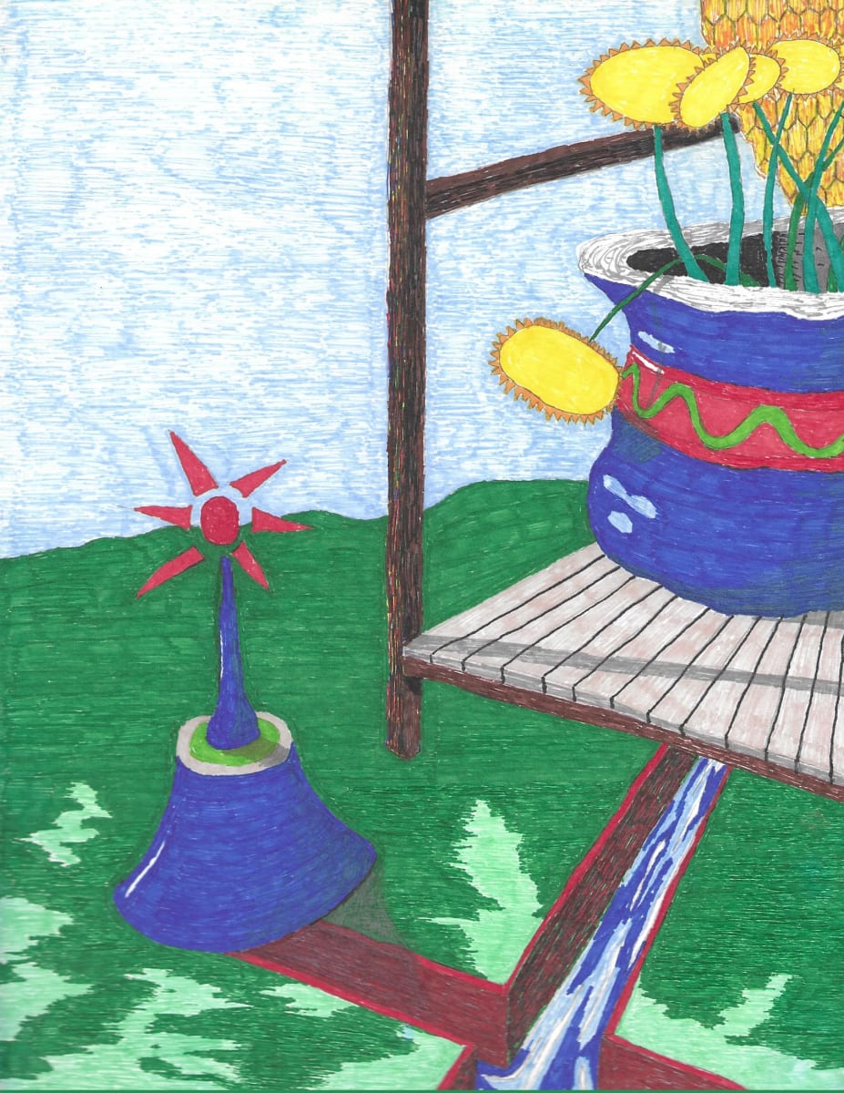 Sunflowers Fed By Honey by Perry Art Productions "Finding The Beauty"              50% off entire site! 