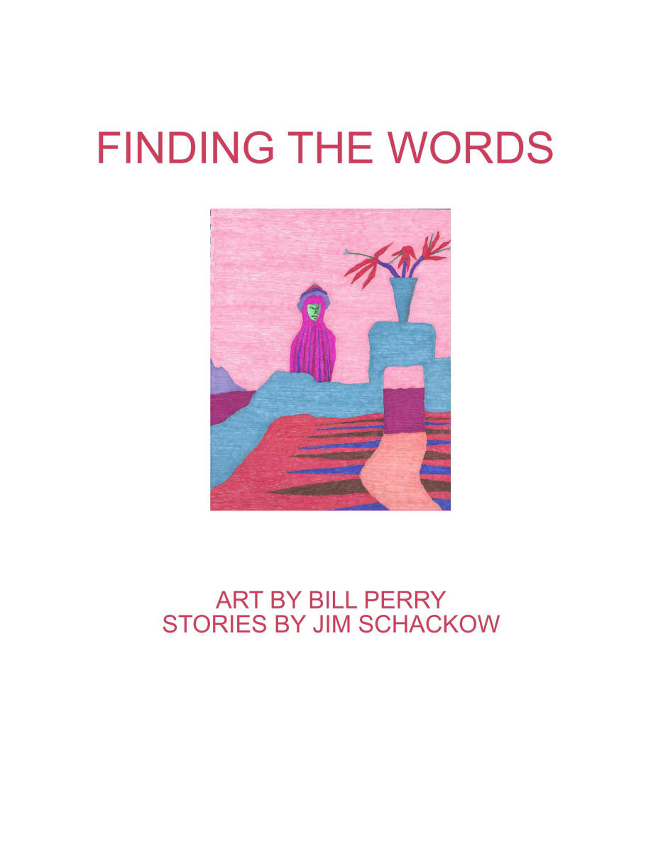 FINDING THE WORDS by Perry Art Productions "Finding The Beauty"              50% off entire site!  Image: Book Front Cover