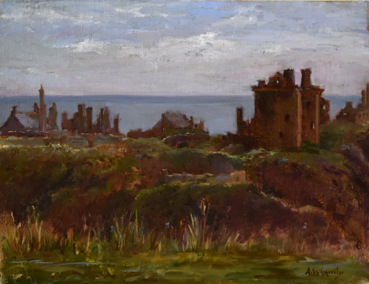 Dunnottar Castle by Aida Garrity 