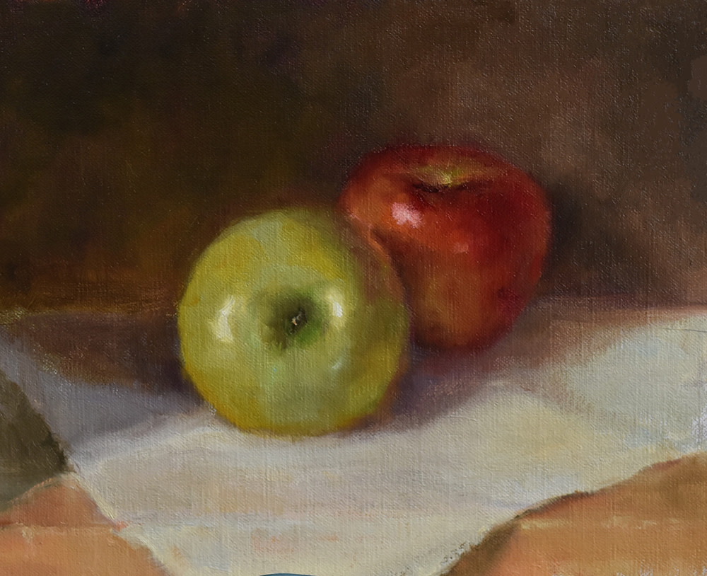 Green and Red Apples by Aida Garrity 