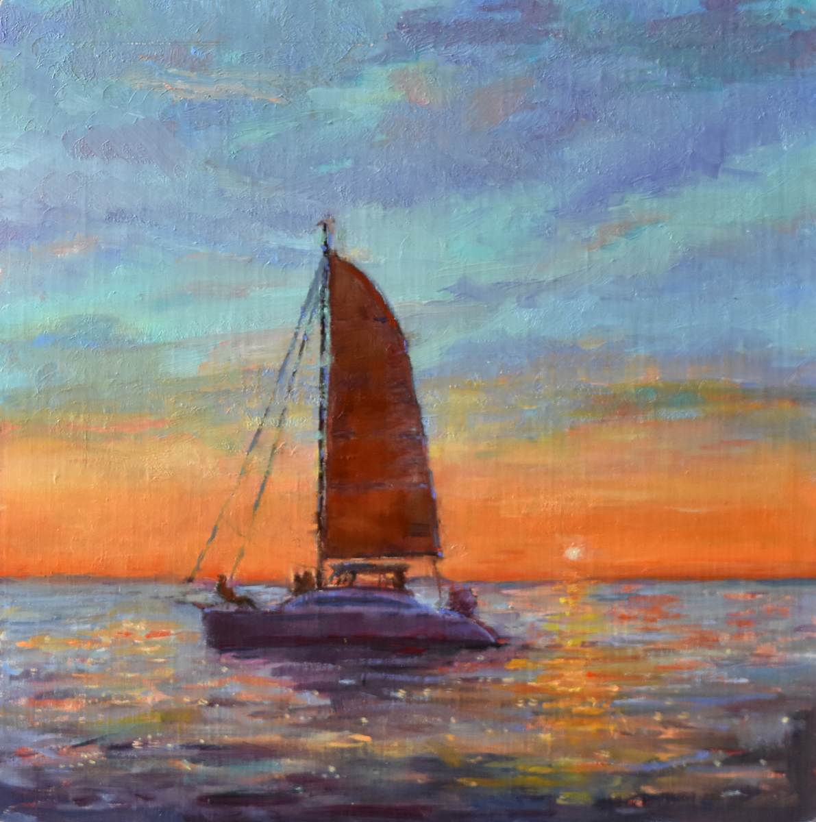 Sunset Venice Florida by Aida Garrity, Image 1.