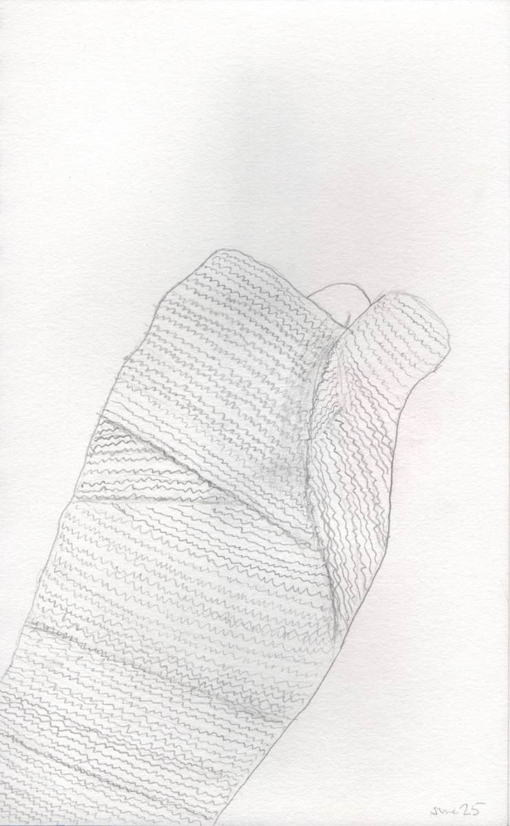 My left hand by Jennifer Bantz 