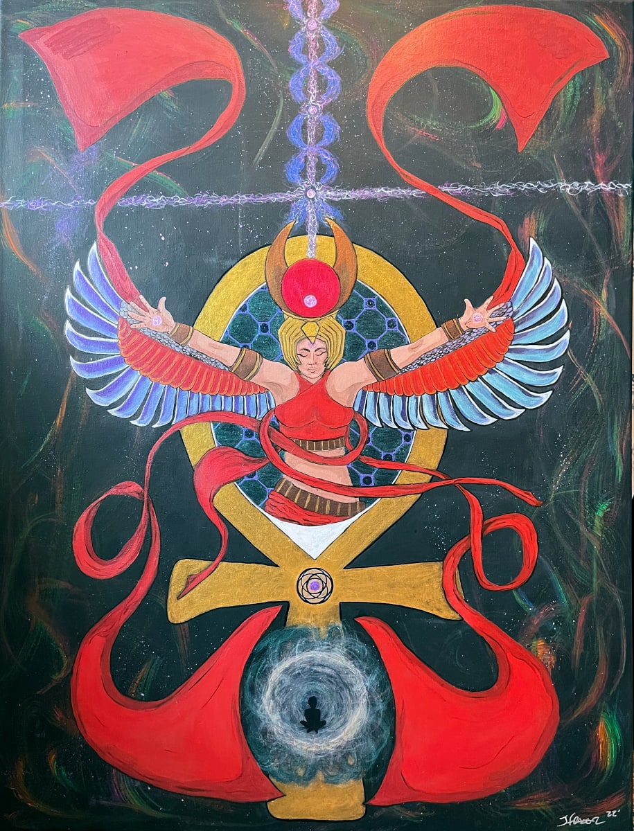 Meditative Influences by Jessi-cah Fraser  Image: Finding my inner Goddess