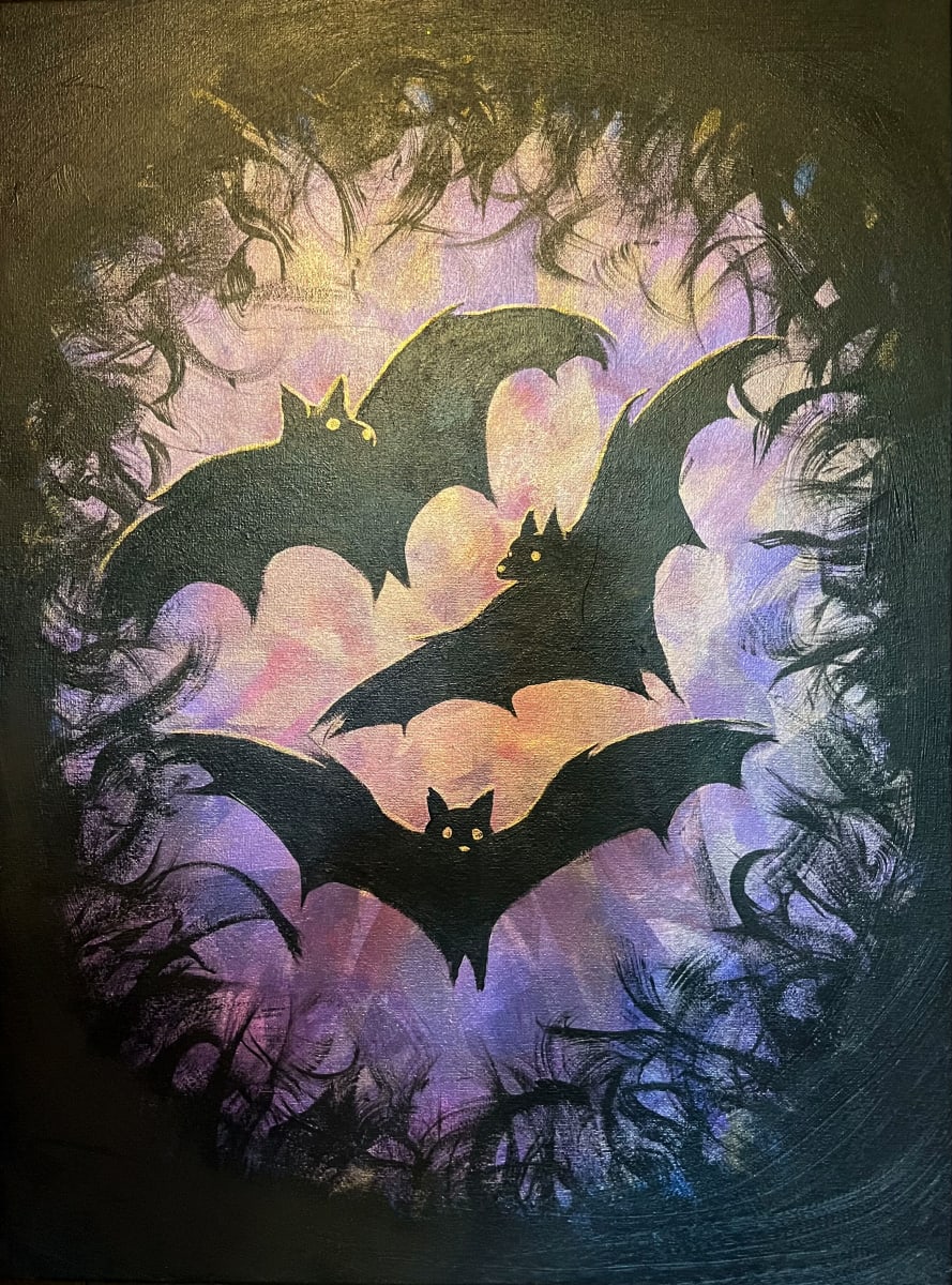 Family by Jessi Fraser  Image: Bats symbolize death and rebirth