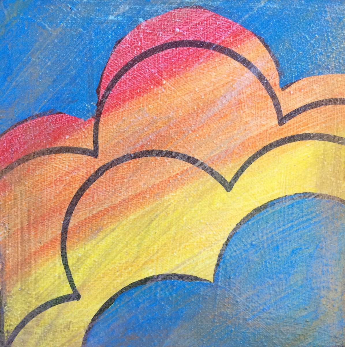 Rainbow Clouds by María Camp , Image 2.