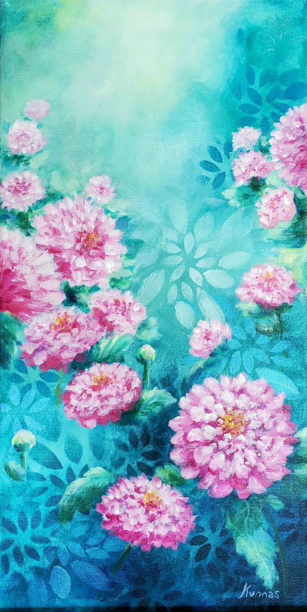 Chrysanthemum Blossoms by Jessica Kunnas, Image 1.