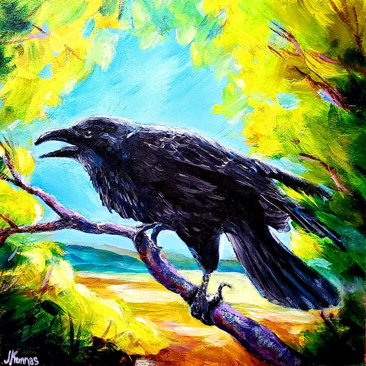 Raven by Jessica Kunnas, Image 1.