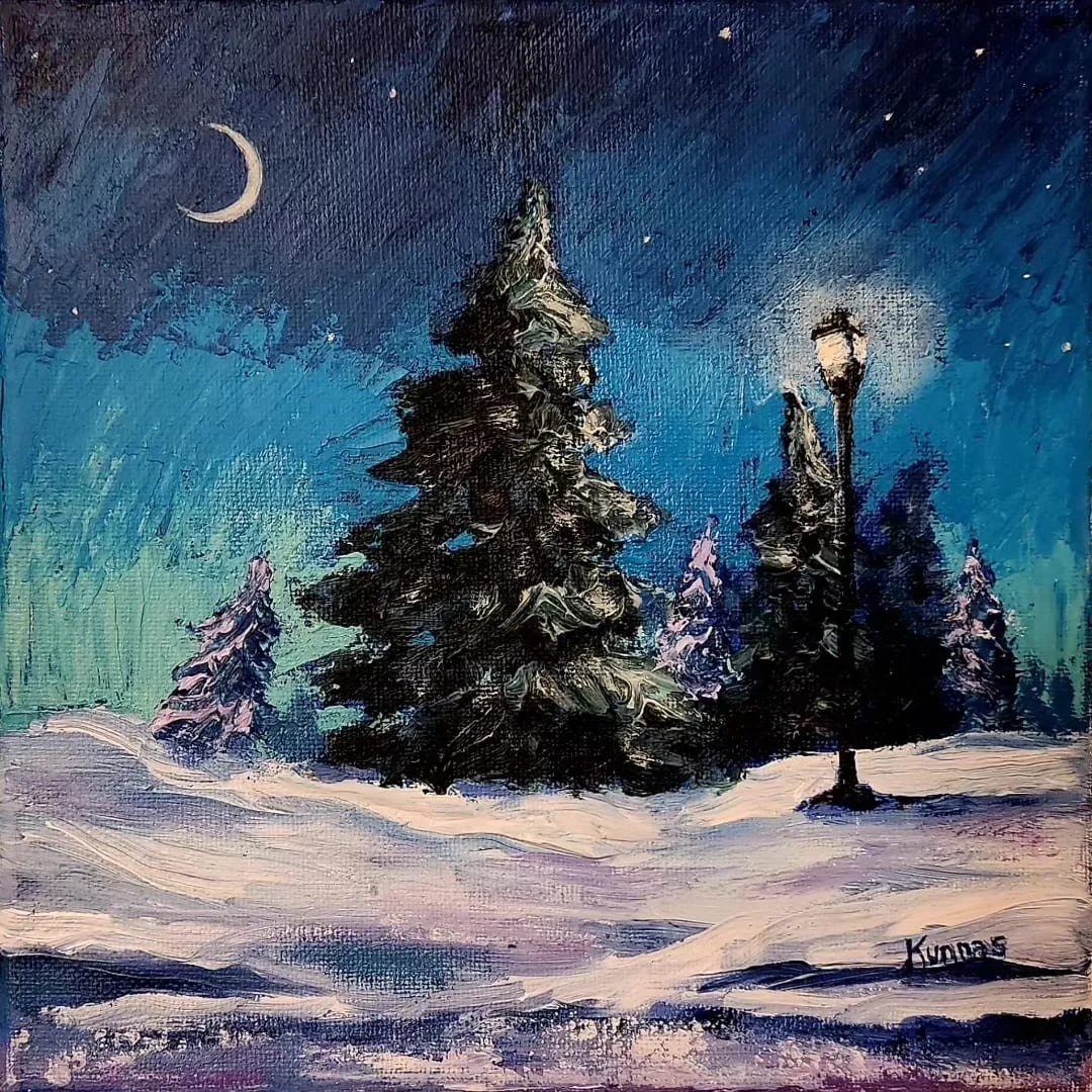 Silent Night by Jessica Kunnas, Image 1.