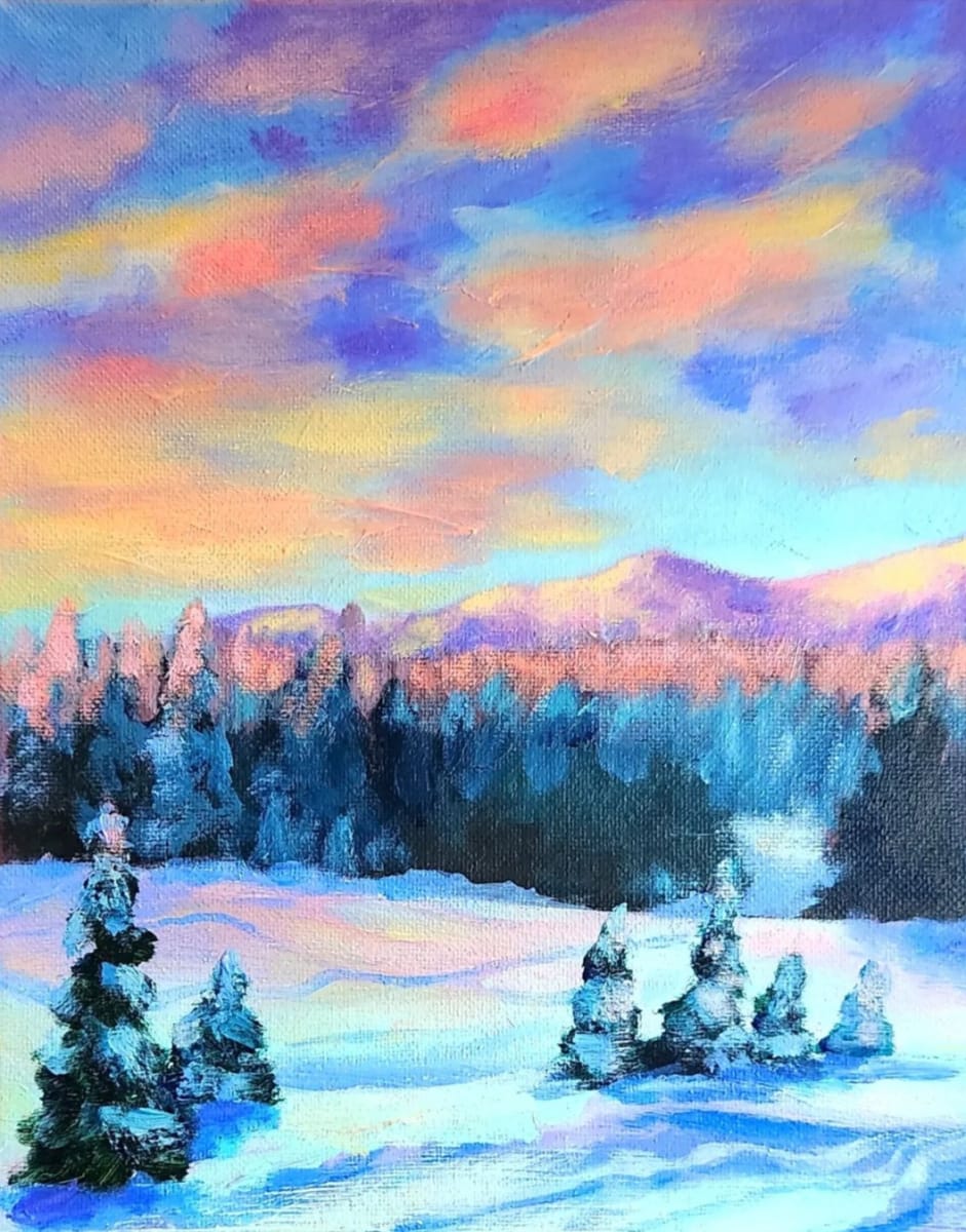 Untitled (Ski Art) by Jessica Kunnas, Image 1.