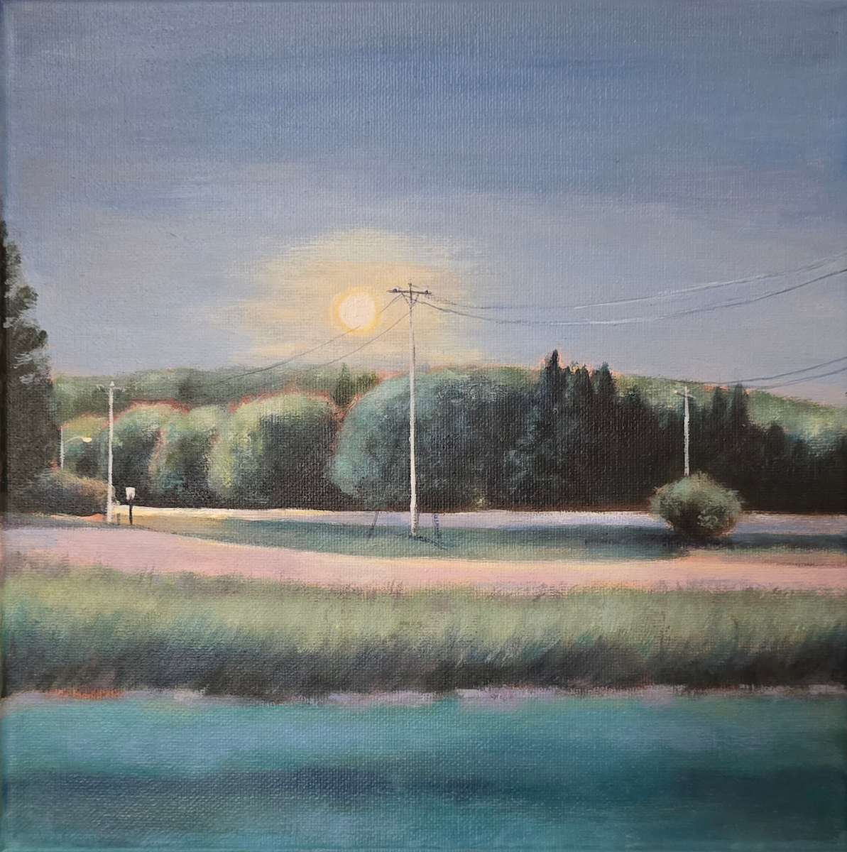 Moon Over Colinton by Jessica Kunnas, Image 1.