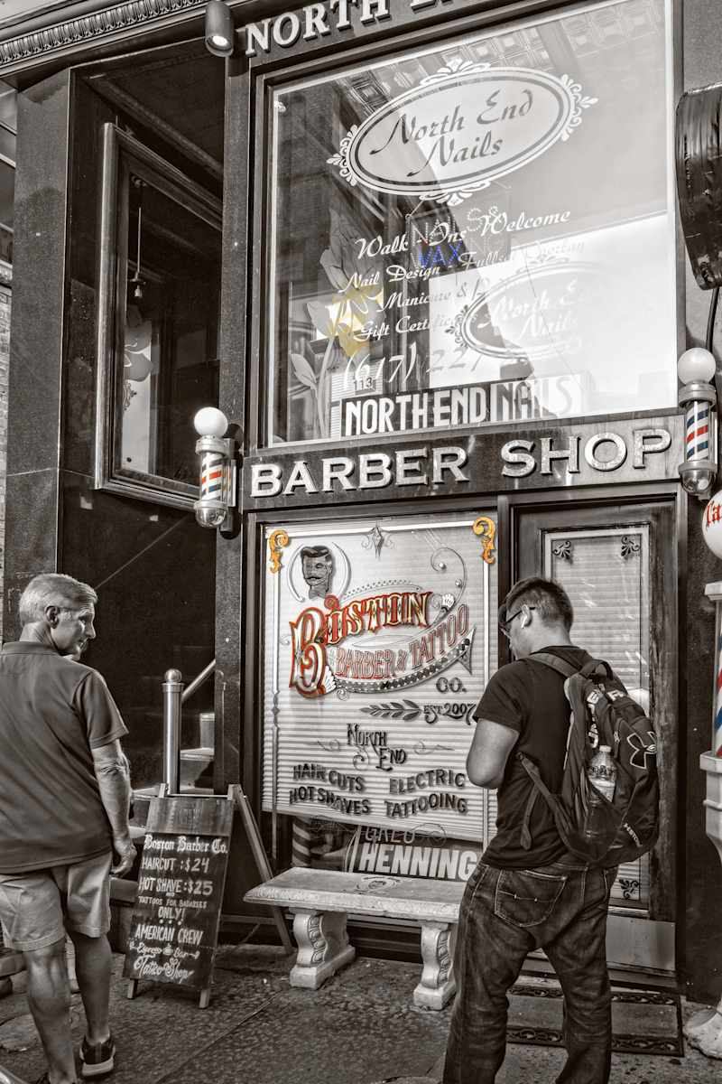 BARBER SHOP by Jacqueline C Agentis, Image 1.