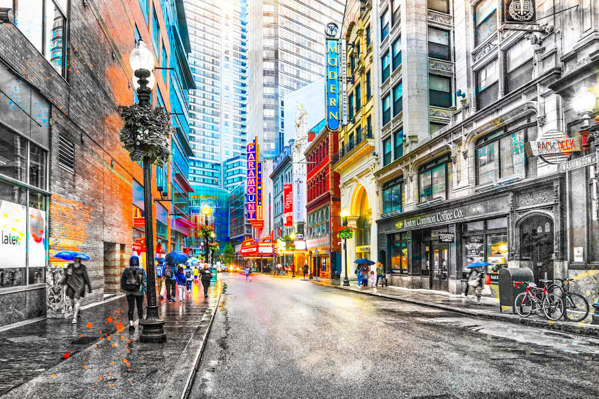THEATRE DISTRICT by Jacqueline C Agentis, Image 1.