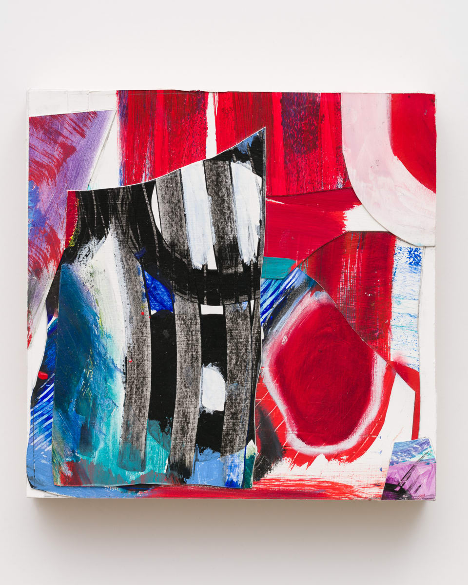 Circles in Red and Black by Elizabeth Stanbro 