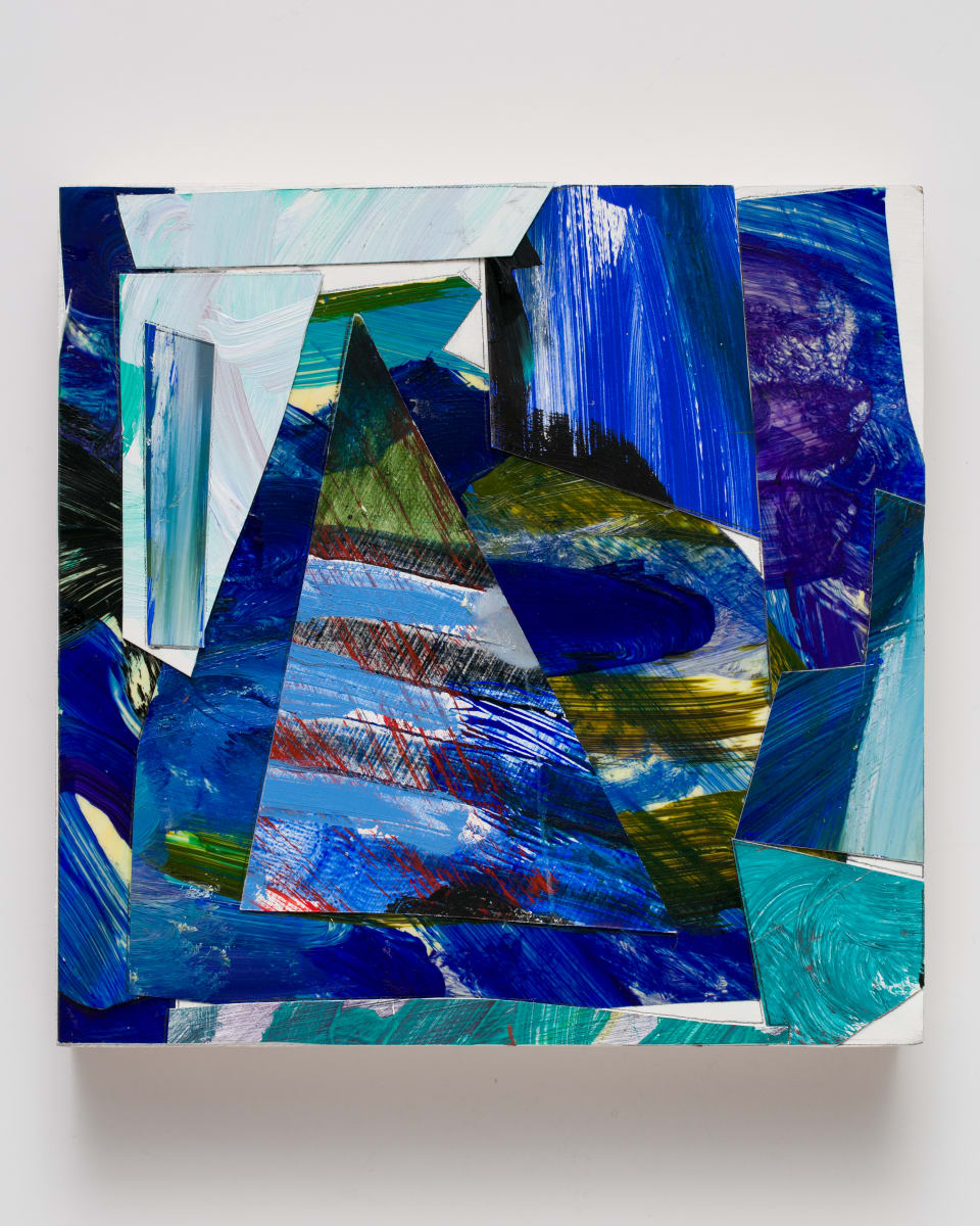 Striped Triangle by Elizabeth Stanbro 