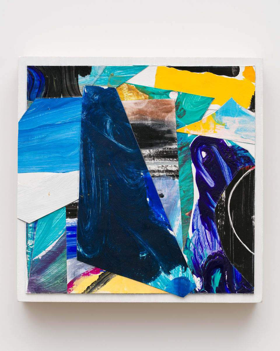 Dark Blue Triangle by Elizabeth Stanbro 