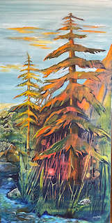 ALPINE SUNSET by Susan Tousley, Artist, Image 1.