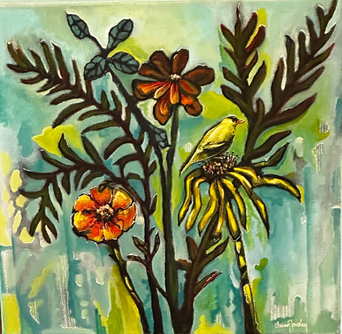 Goldfinch by Susan Tousley, Image 1.