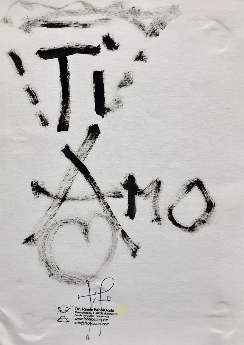 Clessidra :TI AMO by Renee Fabbiocchi, Image 1.