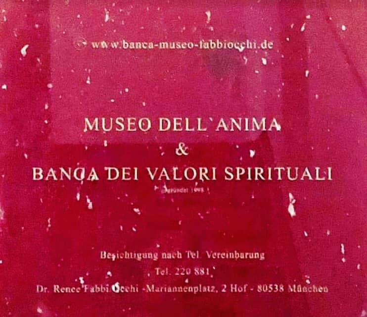 Museo dell'Anima & Banca dei Valori Spirituali by Renee Fabbiocchi, Image 1.