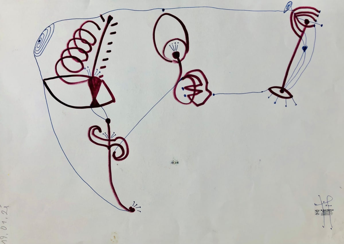 Schizzo faMiglia Cosmica by Renee Fabbiocchi 