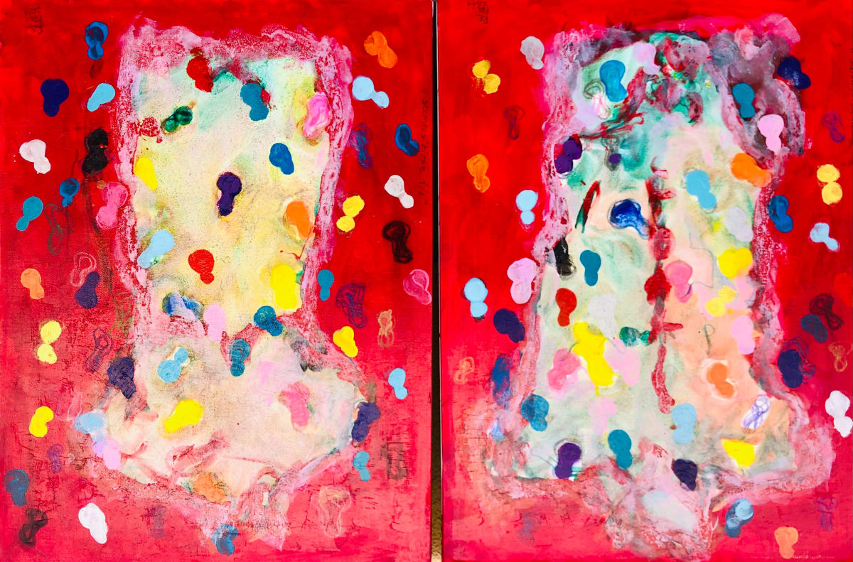 Coppia Dei di Shiva - Apollo e Venere in Scomposizione by Renee Fabbiocchi, Image 1.