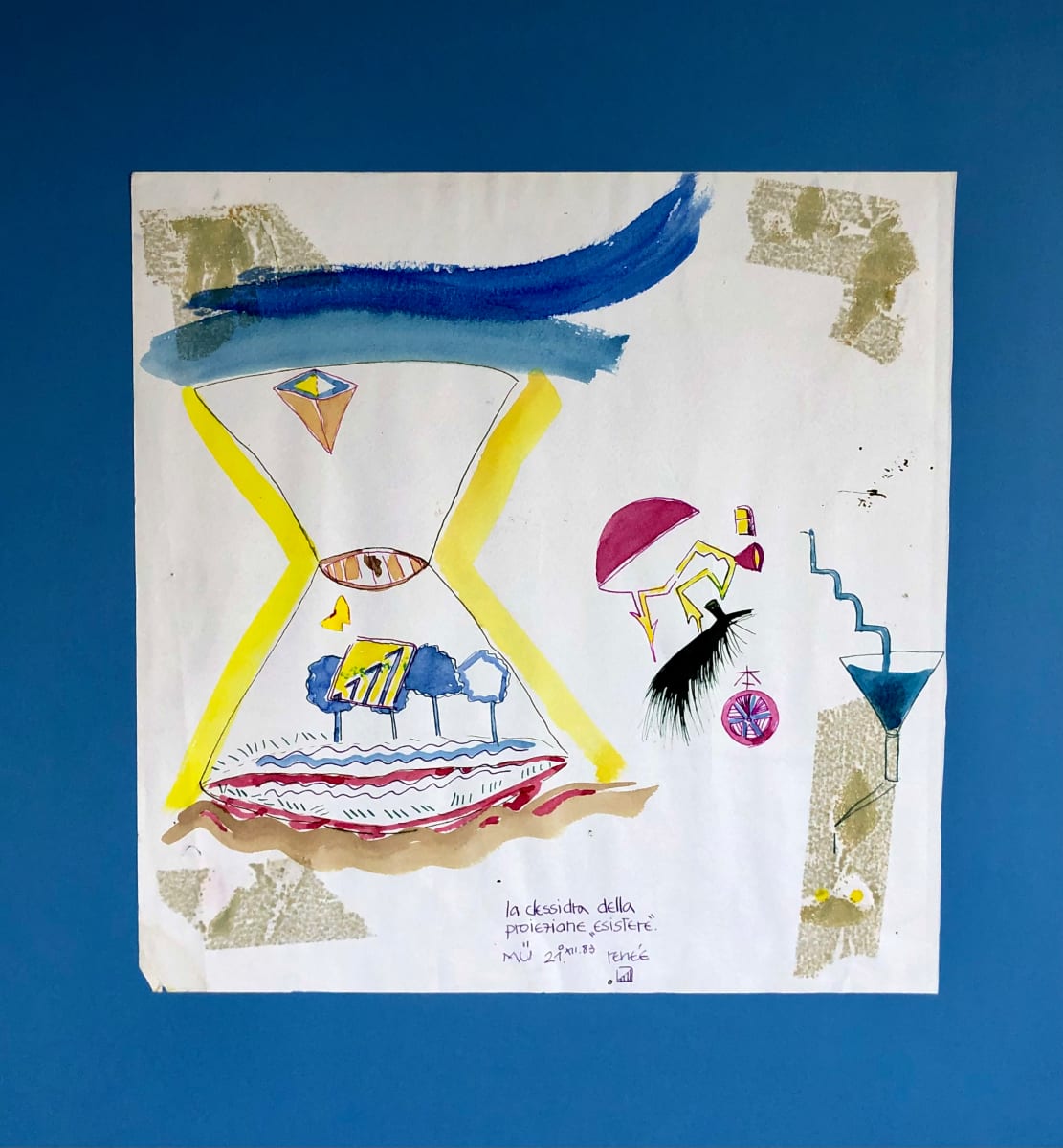 La Clessidra della Proiezione "Esistere" by Renee Fabbiocchi, Image 1.