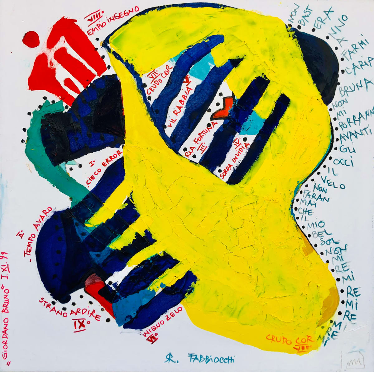 Omaggio a Giordano Bruno by Renee Fabbiocchi, Image 2.