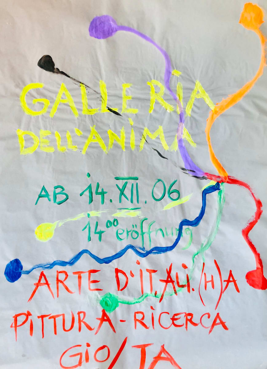 Manifesto Galleria dell'Anima Munich by Renee Fabbiocchi, Image 2.
