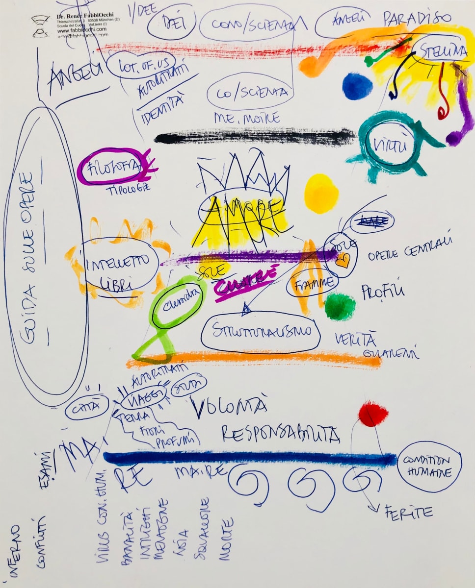 GUIDA ALLE OPERE - Amore, Stellina & Genesi by Renee Fabbiocchi, Image 1.