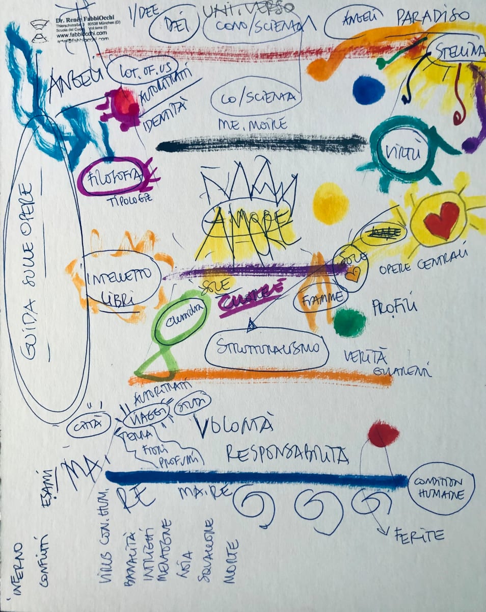 GUIDA ALLE OPERE - Angeli & UniVerso by Renee Fabbiocchi, Image 1.