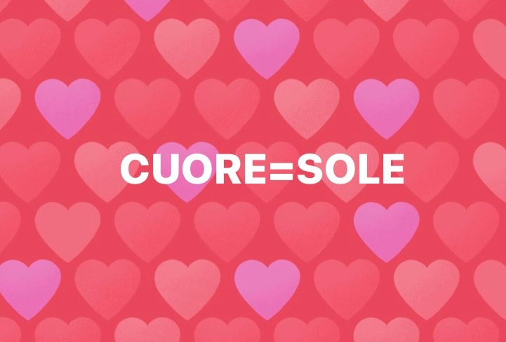 CUORE = SOLE by Renee Fabbiocchi 