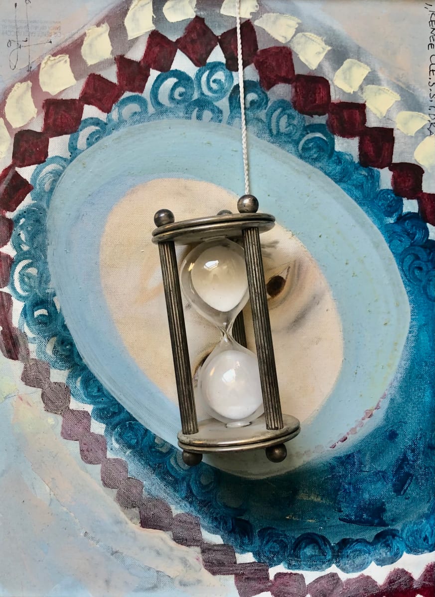 Autoritratto con Clessidra by Renee Fabbiocchi, Image 1.