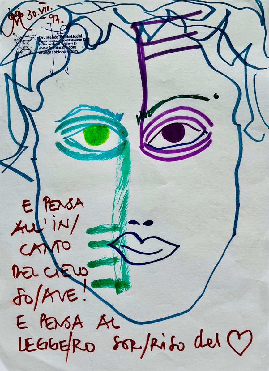Schizzo Cherubino by Renee Fabbiocchi, Image 1.
