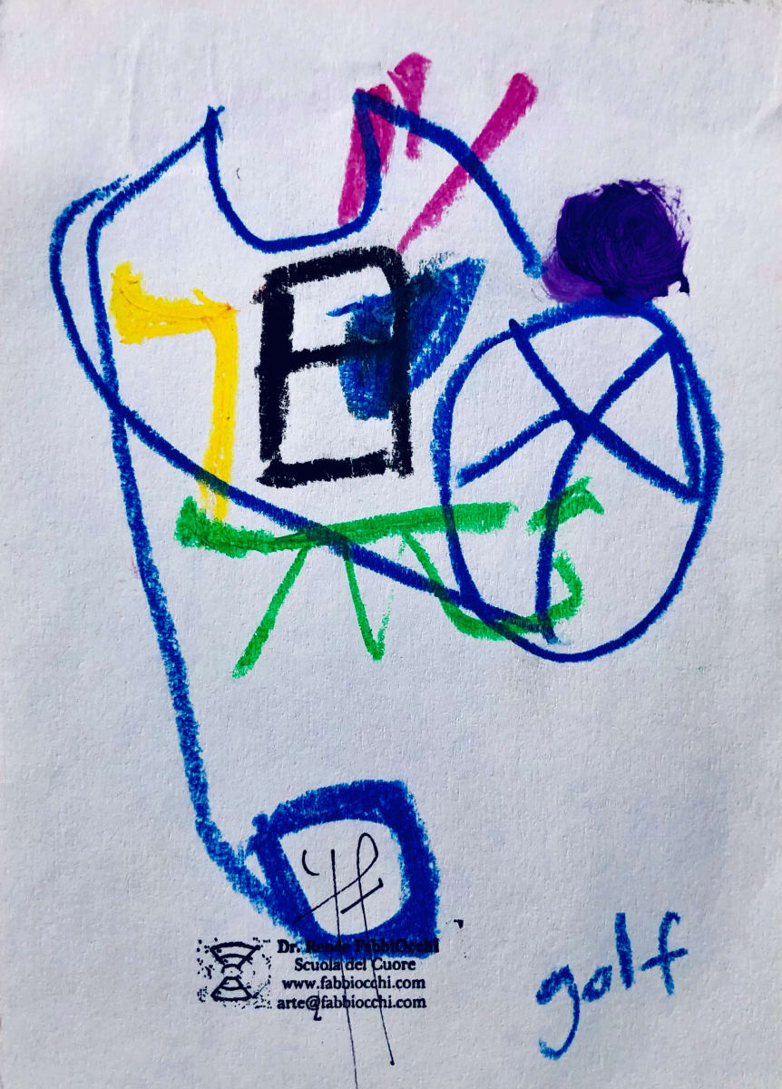 Giocatore di Golf by Renee Fabbiocchi 