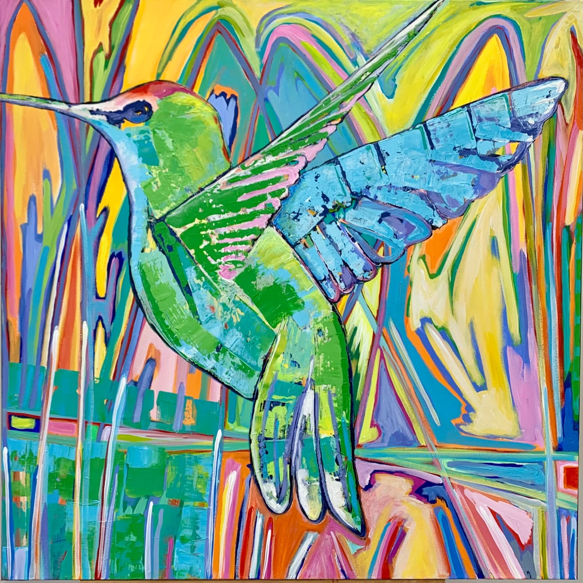 Hummingbird #2 by jo smith 