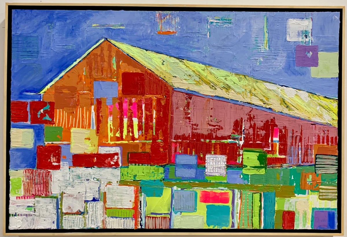 Tobacco Barn by jo smith 
